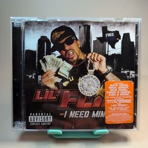 Lil' Flip I Need Mine $$ Double CD Rap 2007 Nate Dogg Mike Jones Rick Ross